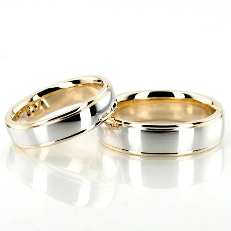 10K classic-his-and-hers-wedding-ring - alternate view 3