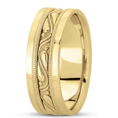 Hand Made Celtic Wedding Band - view 4 of 7