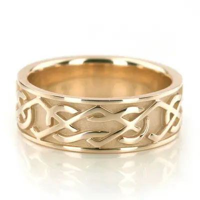 Eternal Celtic Love Knot Wedding Ring - view 1 of 4