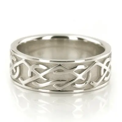 Eternal Celtic Love Knot Wedding Ring - view 2 of 4