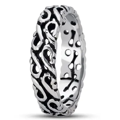 Unique Celtic Handmade Wedding Ring  - view 2 of 3