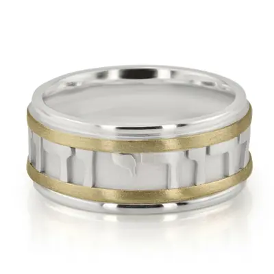 Exclusive Jewish Wedding Band  - view 7 of 11