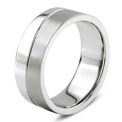 10K white gold 7mm. same as picture Elegant-Wave-Design-Wedding-Ring - alternate view 4 thumbnail