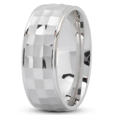 10K white gold 8mm. same as picture Modern-Designer-Wedding-Band - alternate view 3 thumbnail