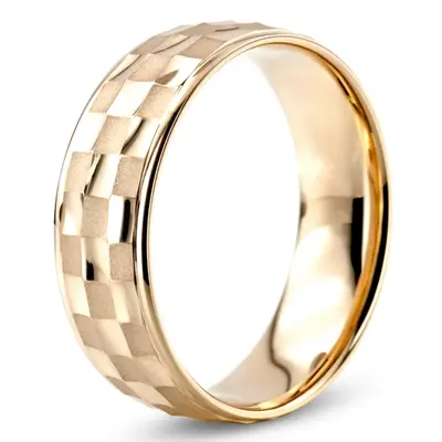 10K yellow gold 8mm. same as picture Modern-Designer-Wedding-Band - alternate view 6 thumbnail