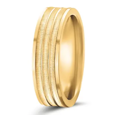 10K yellow gold 6.5mm same as picture designer-wedding-band - alternate view 2 thumbnail