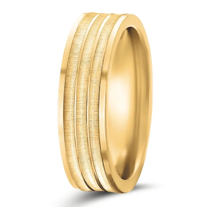 10K yellow gold 6.5mm same as picture designer-wedding-band - alternate view 2
