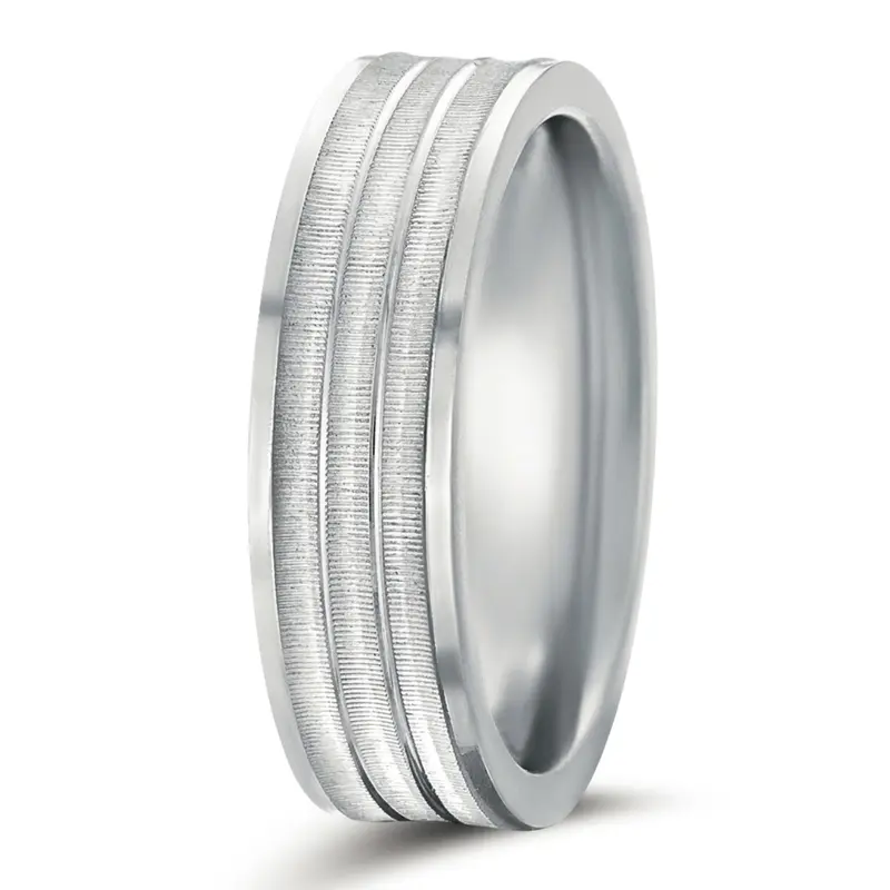 10K white gold 6.5mm same as picture designer-wedding-band - main view