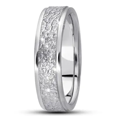 10K white gold 6mm. same as picture diamond-carved-wedding-bands - alternate view 6 thumbnail
