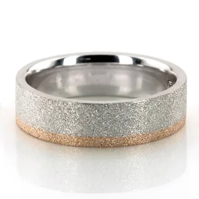 10K same as picture gold 6mm. same as picture two-tone-wedding-band - main view thumbnail