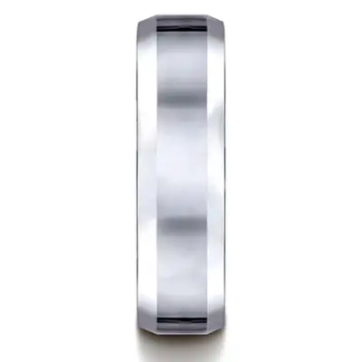 Benchmark 6mm Comfort-Fit High Polished Carved Design Band 3 - view 4 of 4