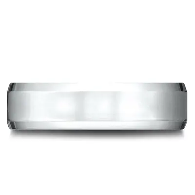 Light Comfort High Polished Carved Design Band - view 5 of 6