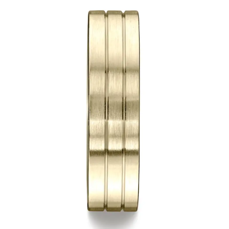 platinum 6mm. satin 6mm–Comfort–Fit-Satin-Finished–with-Parallel-Cente - alternate view 6