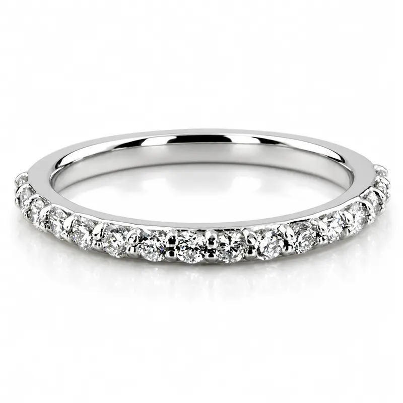 14K yellow gold Shared Prong Wedding Anniversary Band GH-SI1 Diamonds (1/3 ct. tw.) - main view