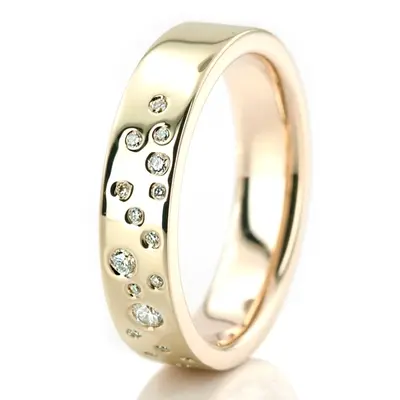 Bright Lights Diamond Wedding Matching Rings - view 4 of 4
