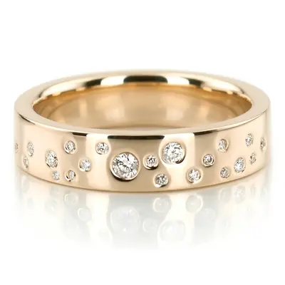 Bright Lights Diamond Wedding Matching Rings - view 3 of 4