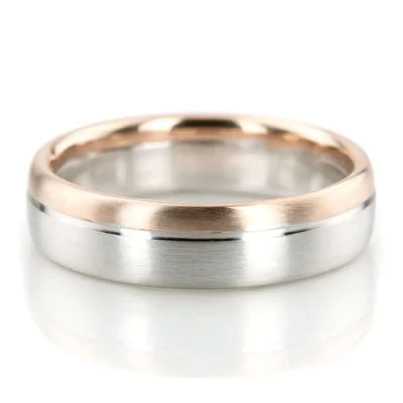 14K Perfect-Pair-Diamond-Wedding-Band-Set - alternate view 2