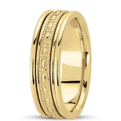 Antique Design Handmade Wedding Ring  - view 6 of 8