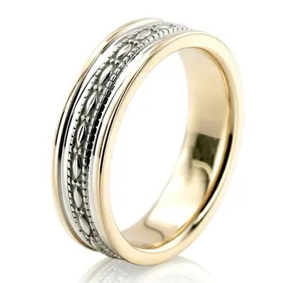 Antique Design Handmade Wedding Ring  - view 8 of 8