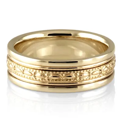 Antique Design Handmade Wedding Ring  - view 4 of 8