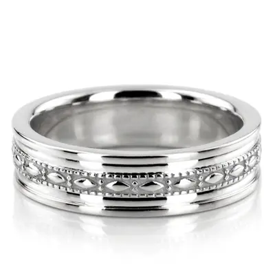 Antique Design Handmade Wedding Ring  - view 2 of 8