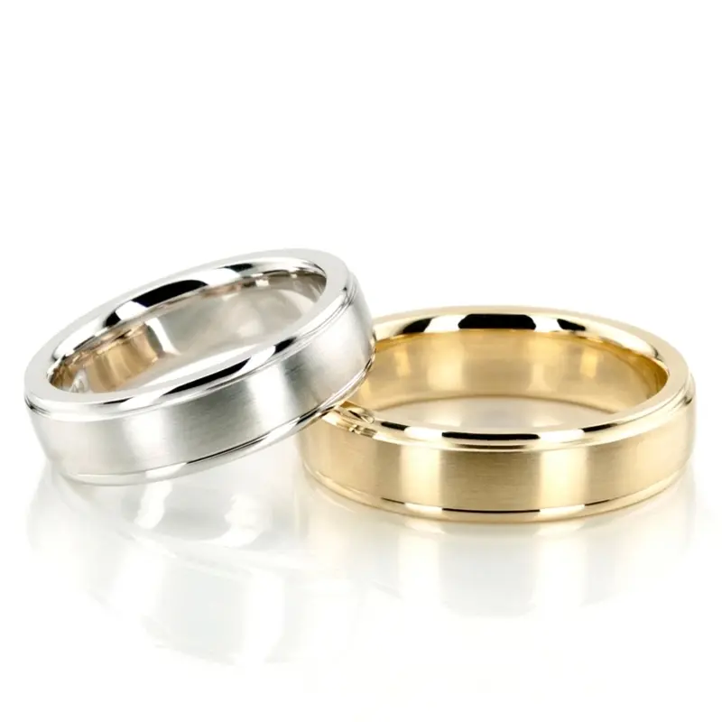 10K wedding-band-diamond-cut-set - alternate view 4