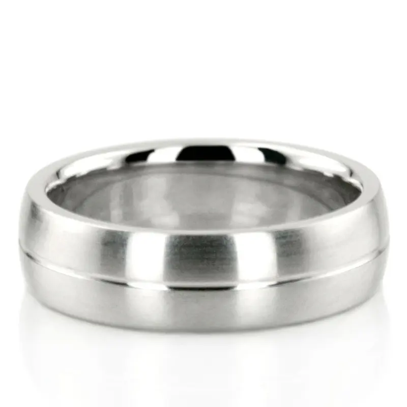 plat Statement-Piece-Diamond-Wedding-Band-Set - alternate view 4