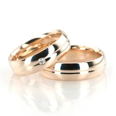 Statement Piece Diamond Wedding Band Set - view 2 of 4