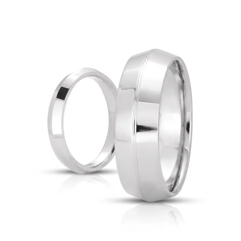 plat knife-edge-wedding-band - alternate view 3