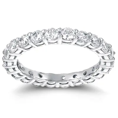 1.61 ct. Diamond Eternity Wedding Band 3 - view 1 of 4
