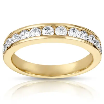 11-Stone Round Diamond Anniversary Ring (1 ct. tw.) - view 2 of 3