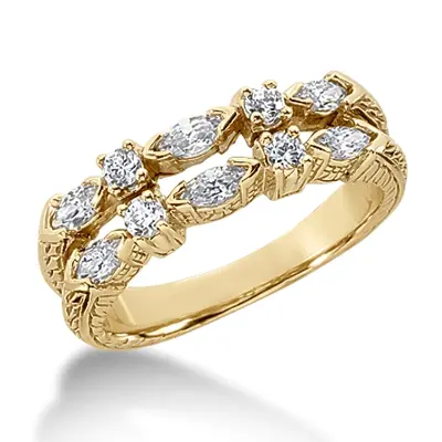 0.58 ct. tw. Diamond Fancy Vintage Ring - view 1 of 4
