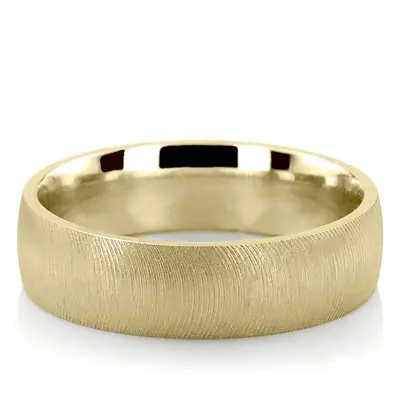 Curved Carbide Plain Wedding Band - view 2 of 2