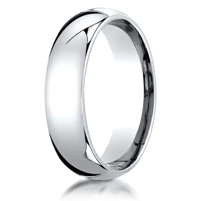 Benchmark Plain Dome Comfort Fit Wedding Band - view 1 of 12
