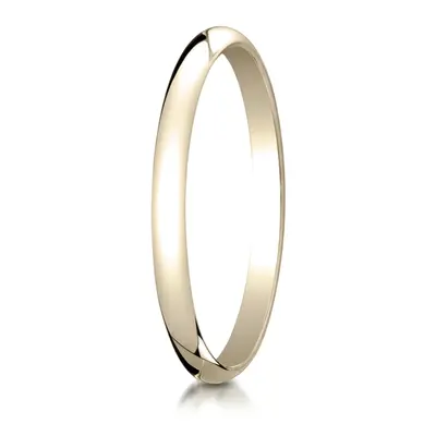 Benchmark Plain Half-Round Dome Wedding Band - view 3 of 10