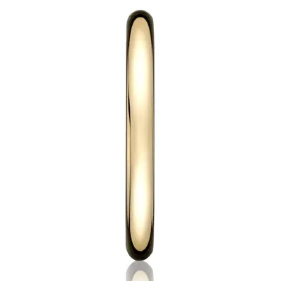 Benchmark 2.5mm High Polished Round Carved Band - view 6 of 6