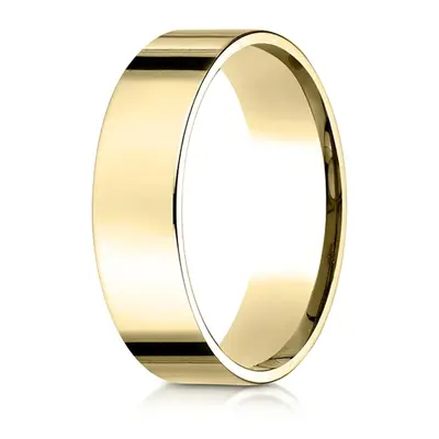 Benchmark Plain Flat Comfort Fit Wedding Band - view 1 of 6