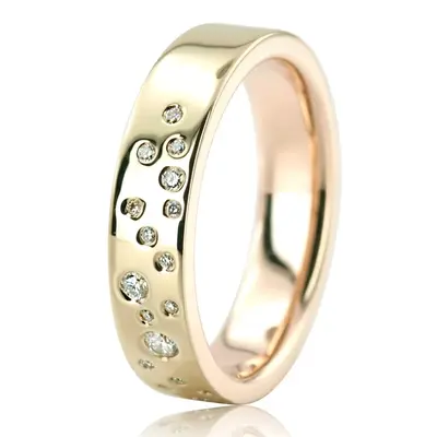 Bright Lights 5mm High Polished Diamond Band - view 7 of 7