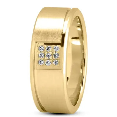 Pave Set Diamond Wedding Ring - view 1 of 4