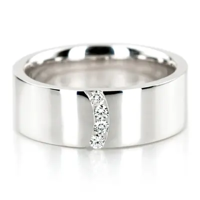 Basic Diamond Wedding Band - view 2 of 5