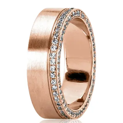 Diamond Edge Classic Wedding Ring - view 3 of 4