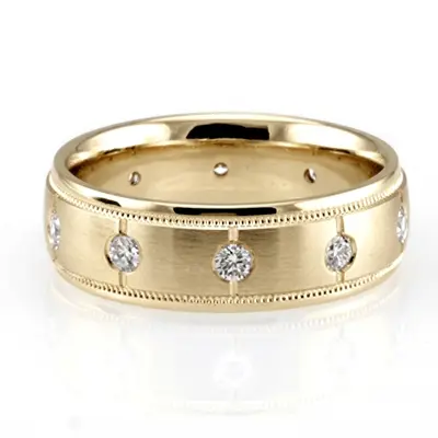 Elegant Diamond Wedding Ring - view 2 of 5