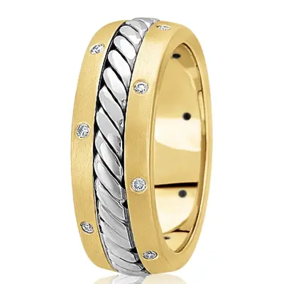 Refined Diamond Wedding Ring - view 5 of 6