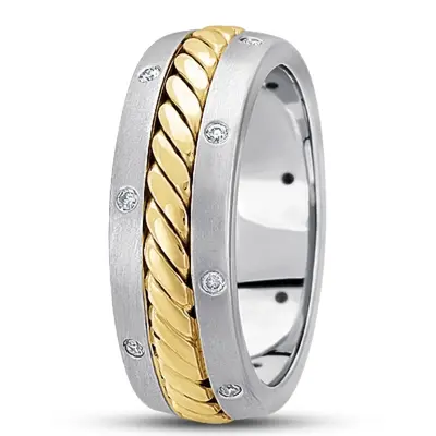 Refined Diamond Wedding Ring - view 6 of 6