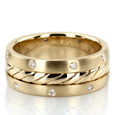 Refined Diamond Wedding Ring - view 2 of 6