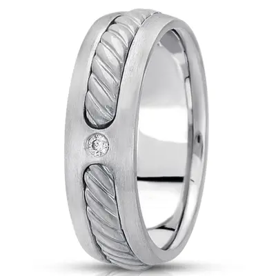 Chic Diamond Wedding Ring - view 2 of 4