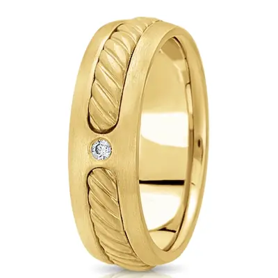 Chic Diamond Wedding Ring - view 3 of 4