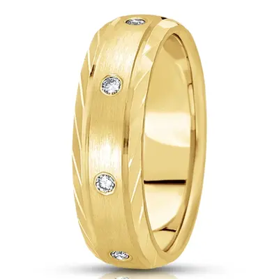 Elegant Diamond Wedding Band  - view 3 of 4
