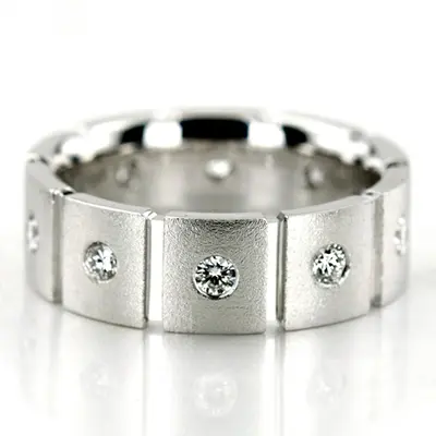Exquisite Diamond Wedding Band  - view 1 of 6