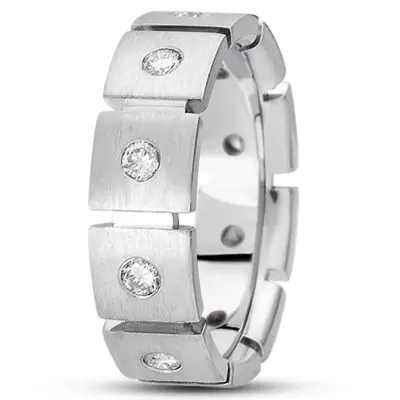 Exquisite Diamond Wedding Band  - view 4 of 6